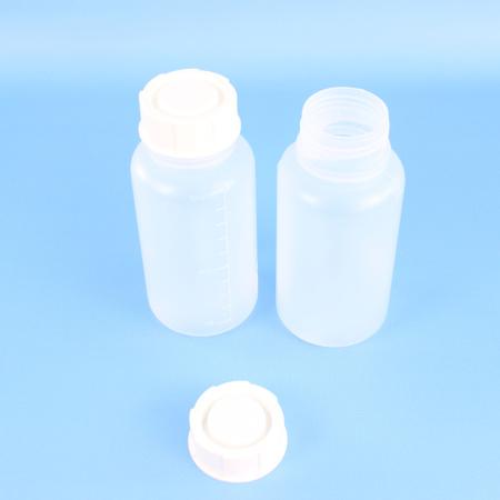 Банка для реактивов, 1000 мл, ПП, широкое горло, градуированная