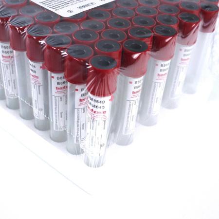 Пробирки с активатором свертывания, 9 мл, 16х100 мм, пластик, для исследования сыворотки, 100 шт/упак, Bodywin