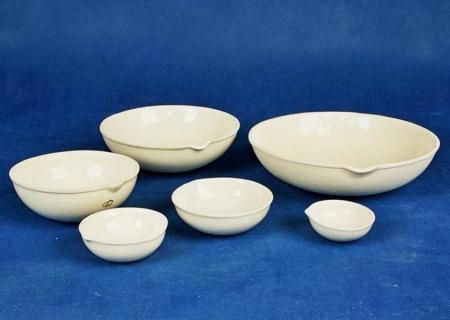 Чаша для выпаривания № 9, 4000 мл, фарфор, ГОСТ 9147-80