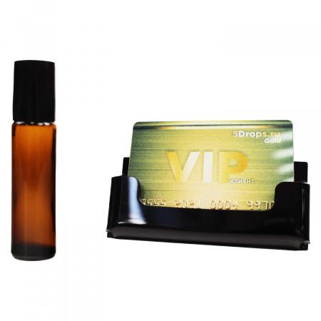 Флакон парфюмерный, темное стекло, винтовое горло, 11,2 мл, без крышки, упаковка 100 шт