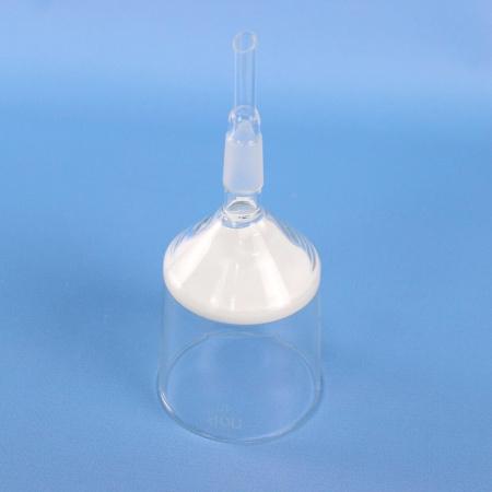 Воронка фильтровальная лабораторная (Шотта), диаметр 70 мм, пор. 40 мкм, шлиф 19/26 - В наличии