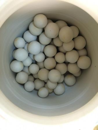 Шар, диаметр 20 мм, 3 кг, фарфор