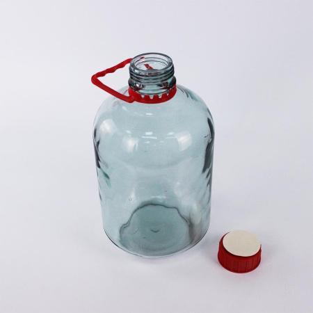 Стеклянная бутыль "СССР", 5 л, с ручкой