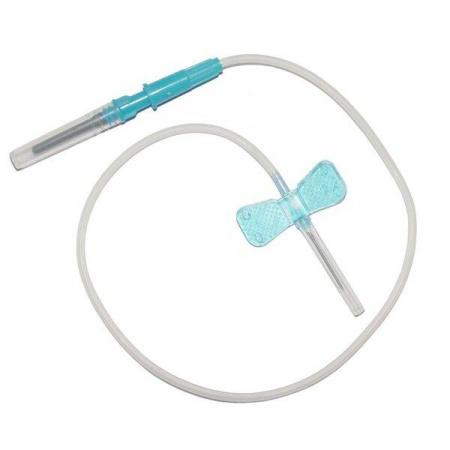 Игла-бабочка с луэр адаптером 24G 100 шт в уп. - Под заказ