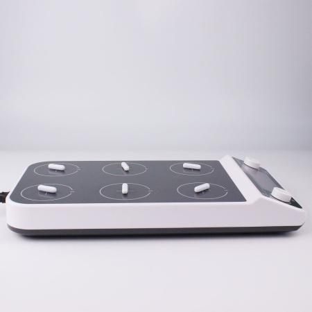 6-ти местная магнитная мешалка без нагрева c ЖК-дисплеем 5Drops-MMS-6PRO на 500 мл