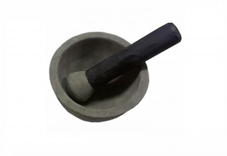 Ступка корундовая с пестиком, диаметр 140 мм - Под заказ