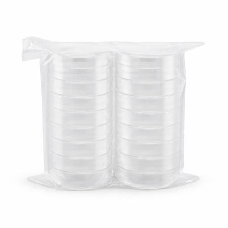 Чашка Петри 90/14 мм, п/с, без ДНКаз и РНКаз, стерил., 20 шт/упак, JBF