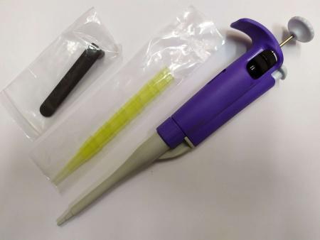 Дозатор (пипетка механическая) 1-кан перем объема, 2-20 мкл - В наличии