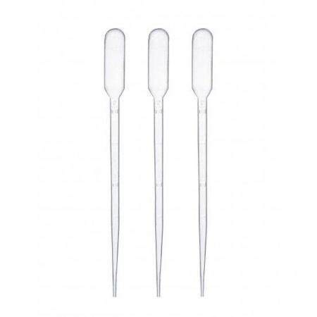 Пипетка для переноса жидкости (Пастера), 1 мл, нестерильная, Huida Medical, 500 шт/упак - Под заказ