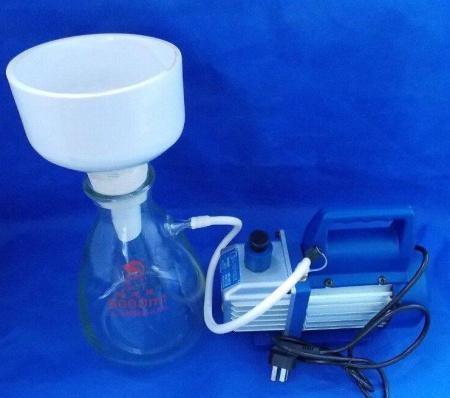 Вакуумная установка для фильтрования "Ручей-1" насос VPA , Воронка 150мм, Колба 5л - В наличии