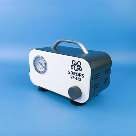 Безмасляный диафрагменный насос 5drops-VP-15S (с регулировкой мощности), 15 л/мин