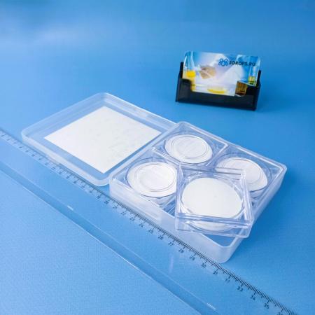 Мембранный фильтр марки ЦС-КС, диск 47 мм, пор.0,45 мкм, ацетат целлюлозы, 200 шт/упак