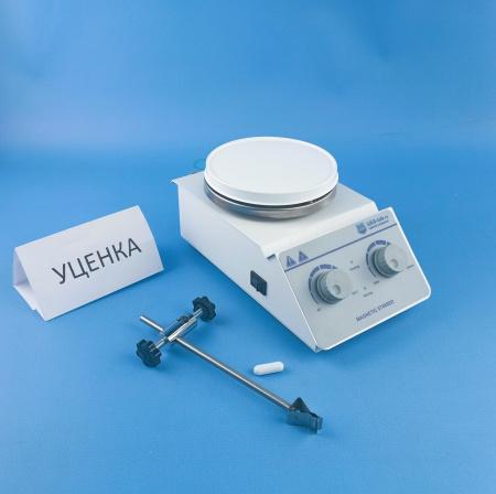 Уценка: Магнитная мешалка с нагревом 5drops-10 до 2 литров (б/у, после ремонта) - В наличии