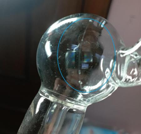 Уценка: Стеклянный водоструйный насос повышенной мощности (брак литья)