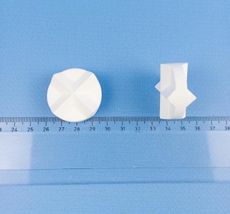 Якорь для магнитной мешалки ребристый двусторонний диам.36 мм, высота 16 мм, фторопласт