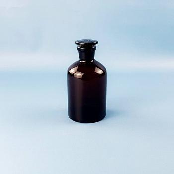 Склянка (штанглас) 5drops, 500 мл, темное стекло, с притёртой пробкой, узкое горло Склянка (штанглас) 5drops, 500 мл, темное стекло, с притёртой пробкой, узкое горло
