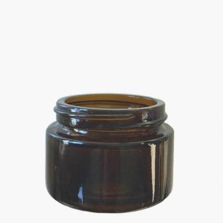 Банка для крема 50 мл темное стекло, без крышки 210 шт/упак - В наличии