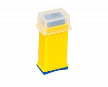 Ланцет автоматический 26G. глубина прокола 1,8 мм, желтый, 100 шт/упак