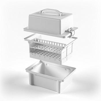 Контейнер для транспортировки пробирок и малогабаритный предметов