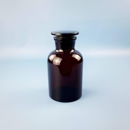 Склянка (штанглас) 5drops, 1000 мл, темное стекло, с притёртой пробкой, широкое горло - В наличии
