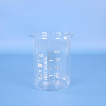 Стакан лабораторный низкий Н-1-600, 600 мл, с носиком (ГОСТ 25336-82) Стакан лабораторный низкий Н-1-600, 600 мл, с носиком (ГОСТ 25336-82)