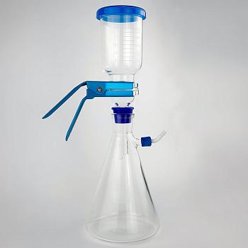 Система вакуумной фильтрации "MicroFilter", приемная колба 1000 мл, воронка на 300 мл, силиконовая пробка Система вакуумной фильтрации "MicroFilter", приемная колба 1000 мл, воронка на 300 мл, силиконовая пробка