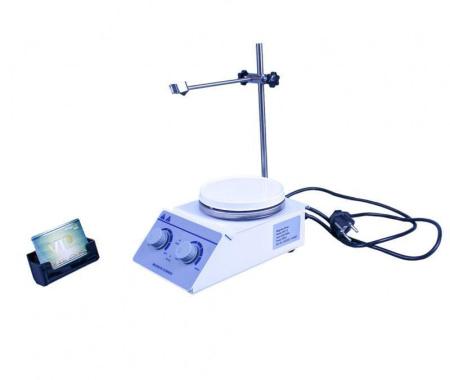 Комплект: Магнитная мешалка с нагревом 5drops-10 до 2 литров + 5 якорей