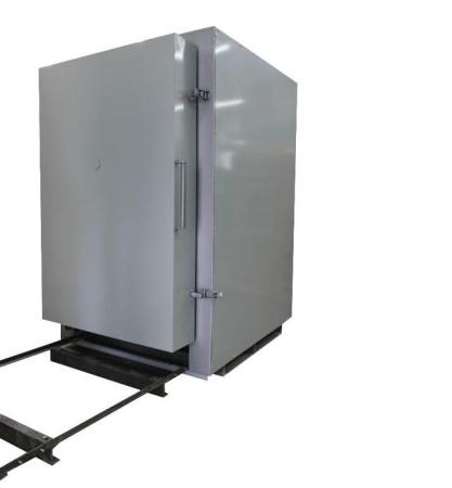 Муфельная печь 500 л, +200/+1100 °C, с многоступенчатым микропроцессорным терморегулятором и вытяжкой, выход на ПК