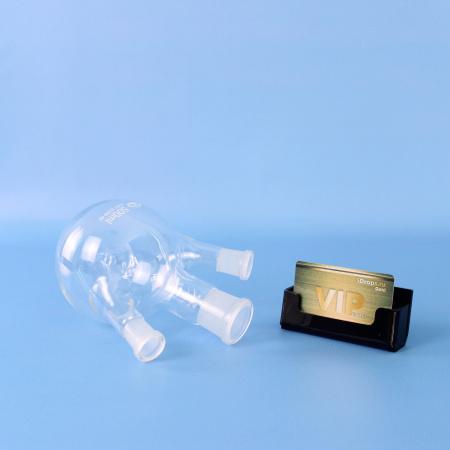 Колба трехгорлая КГУ-3-1-500, 500 мл, шлифы 29/32-19/26-19/26