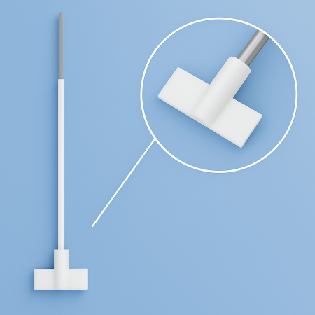 Мешальник для верхнеприводных мешалок 5drops, 2 лопасти, нержавеющая сталь с фторопластовым покрытием, 350 мм - В наличии