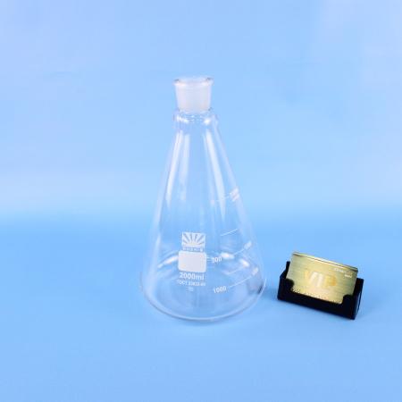 Колба коническая (Эрленмейера) КН-1-2000, 2000 мл, шлиф 29/32