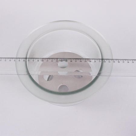 Эксикатор вакуумный 5drops 1-150 мм, 150 мм, с краном, светлое стекло