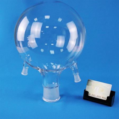 Колба трехгорлая круглодонная КГУ-3-1-5000, 5000 мл, шлифы 45/40-14/23-14/23