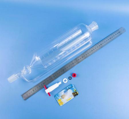 Воронка капельная цилиндрическая 5drops ВД-2-1000, 1000 мл, с компенсатором давления, шлиф 29/32