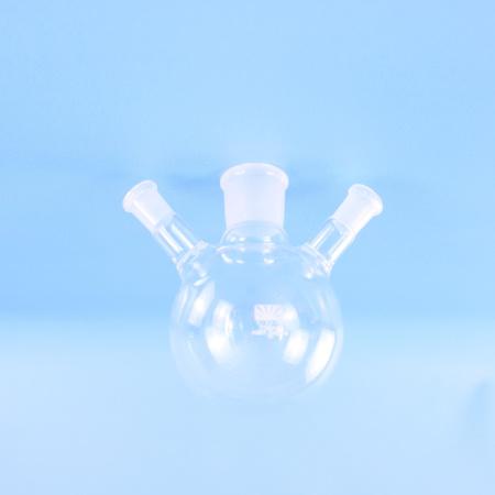 Колба трехгорлая КГУ-3-1-250, 250 мл, шлифы 29/32-14/23-14/23 - В наличии