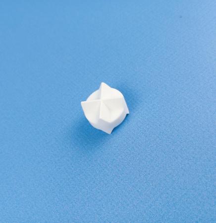 Якорь для магнитной мешалки ребристый двусторонний диам.20 мм, высота 16 мм, фторопласт