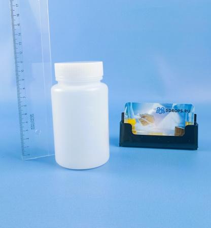 Банка, 250 мл, ПЭ, с винтовой крышкой и прокладкой