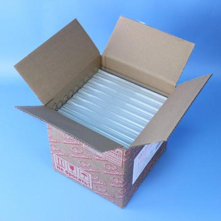 Пробирка цилиндрическая ПБ2-21х200 мм, стекло, биологическая, 100 шт/упак