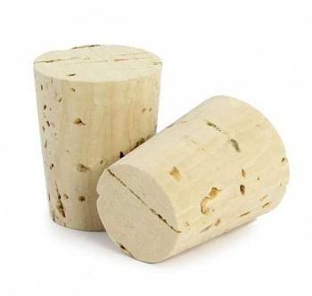 Пробка корковая конусная натуральная 17х20 Пробка корковая конусная натуральная 17х20