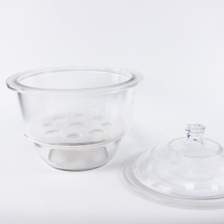 Эксикатор 2-300, 300 мм, без крана, светлое стекло