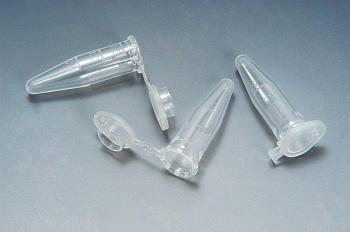 Уценка: Пробирка микроцентрифужная (Эппендорфа) 1,5 мл, п/п, с интегрированной крышкой, ЛТП, 250 шт/упак