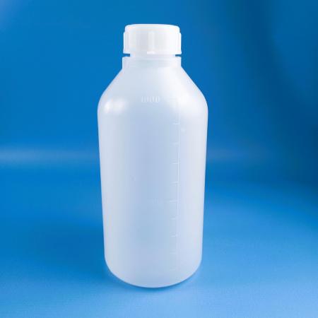 Бутылка, 1000 мл, ПЭ, узкое горло, градуированная, Lamaplast, 5 шт/упак - В наличии