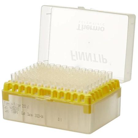 Наконечники полимерные "Thermo Fisher Scientific" для медицинских пипеток, 0,5-100 мкл, для ПЦР, градуированные, СТЕРИЛЬНЫЕ, ПП, 96 шт/упак - Под заказ