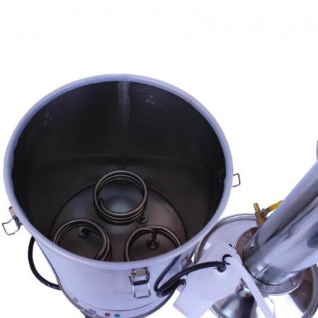 Электрический аквадистиллятор 5drops-20LIII на 20 литров, с защитой от перегрева