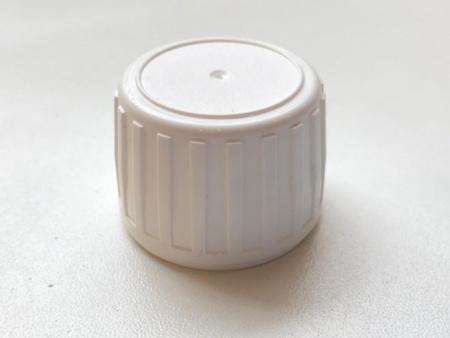 Крышка для капельных флаконов, горло G18, с центр., капельницей, пластик, черная, с кпв, 100 шт/упак