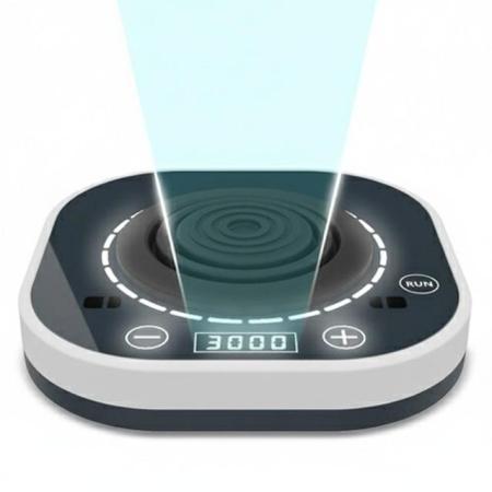 Мини вихревой смеситель (вортекс) 5drops-VM-400Max, с цифровой индикацией и ИК датчиками, 100-3000 об/мин , до 50 мл