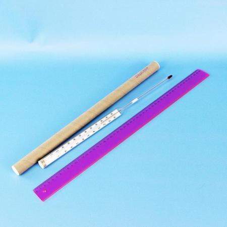 Термометр ТТЖ-П (0…+100)°С - 240/163 ц.д. 1., керосин, (ГОСТ 28498-90)