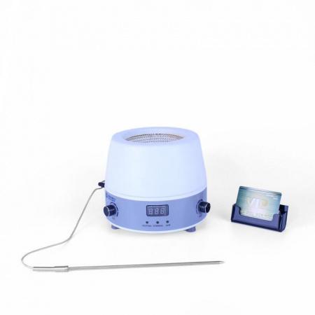 Колбонагреватель с магнитной мешалкой 5drops-500DS на 500 мл, с цифровым дисплеем и внешним датчиком температуры