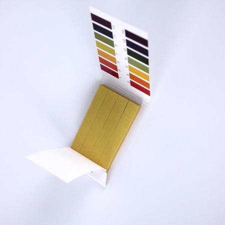 Индикаторная бумага (лакмусовая), pH 1-14, универсальная, 80 полосок в книжке, CH, 1 шт