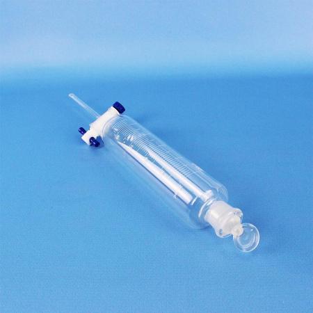 Воронка делительная цилиндрическая ВД-1-250, 250 мл, с фторопластовым краном, ISO 4800